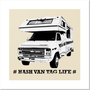 Hash Van Tag Life Posters and Art